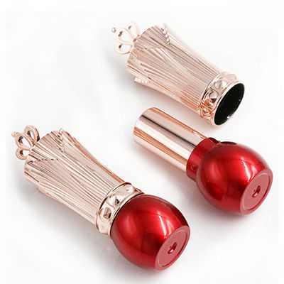 ABS Crown Custom Lipstick Containers Нерегулярная форма Красный цвет